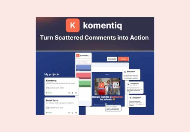 Komentiq Lifetime Deal on Dealmirror