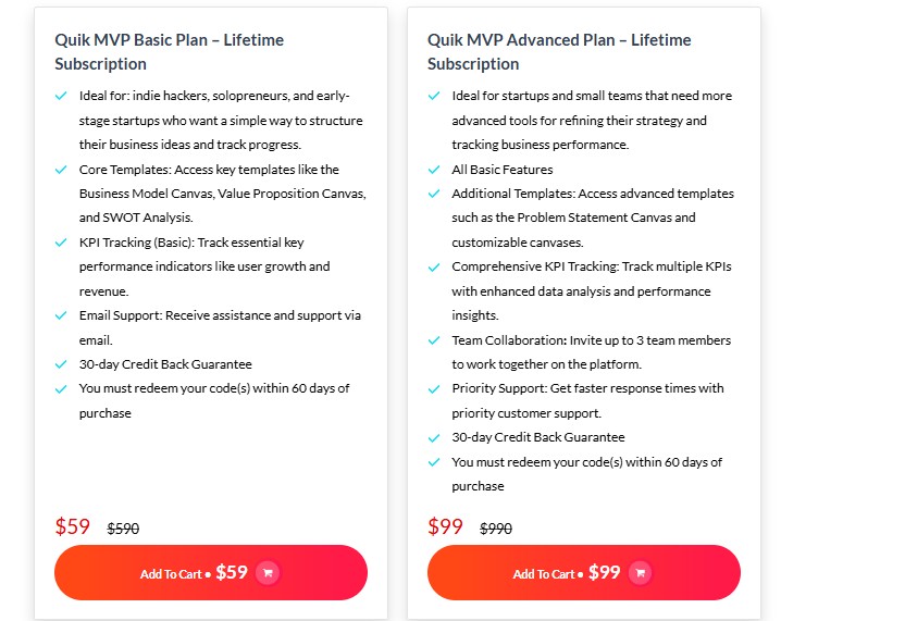 Quik MVP dealify price