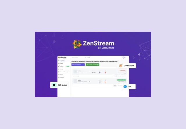 ZenStream.Live lifetime deal on appsumo