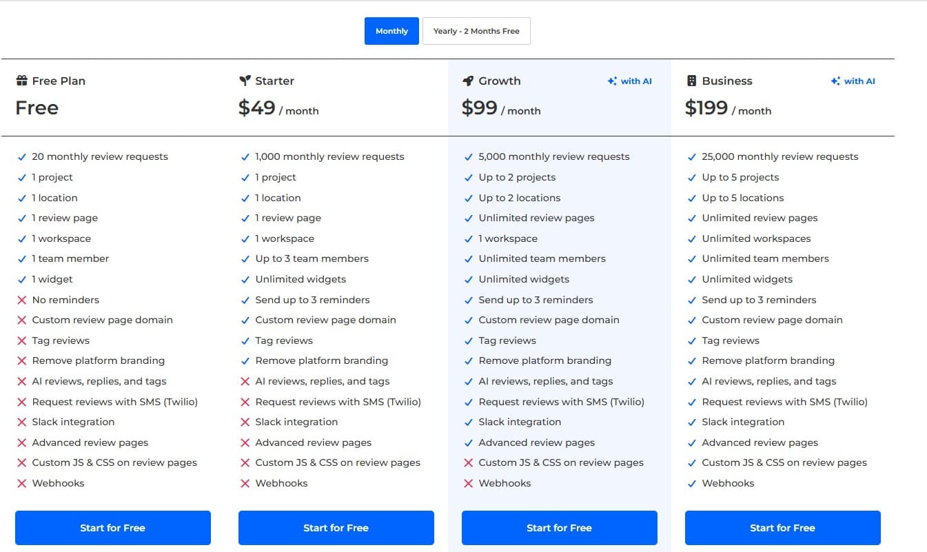 More Good Reviews regular pricing