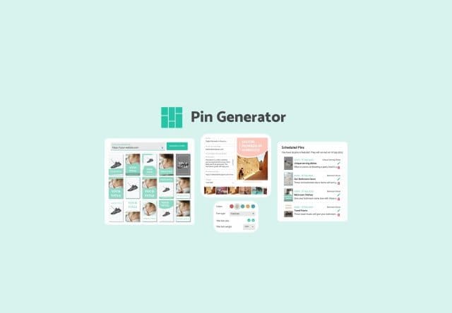 Pin Generator lifetime deal on appsumo