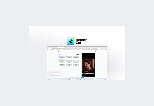 RenderCut lifetime deal on appsumo