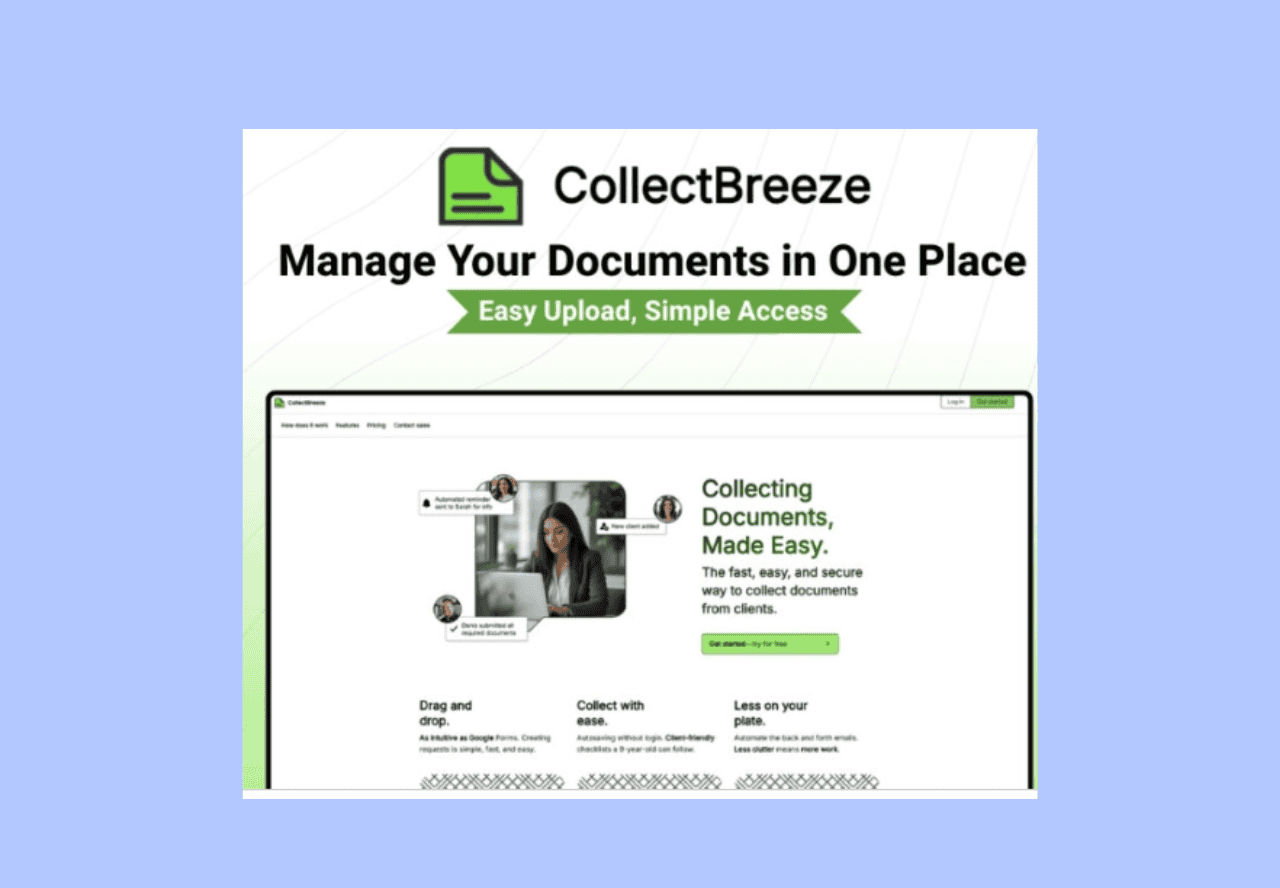 CollectBreeze Lifetime Deal: Secure, Easy Document Collection Tool 2 CollectBreeze Lifetime Deal on dealmirror