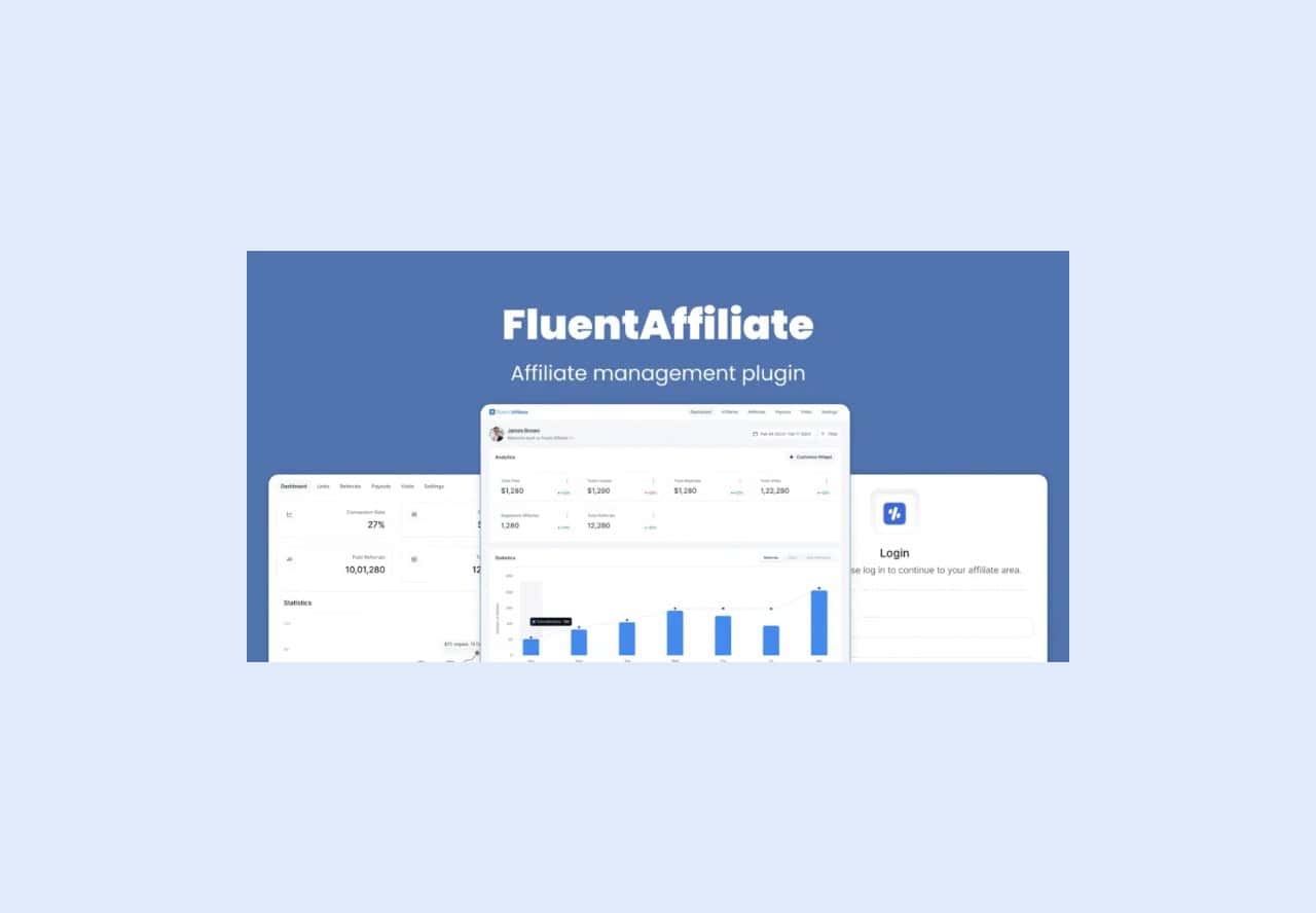 FluentAffiliate Lifetime Deal: Wordpress Affiliate Management Tool 2 FluentAffiliate Lifetime Deal