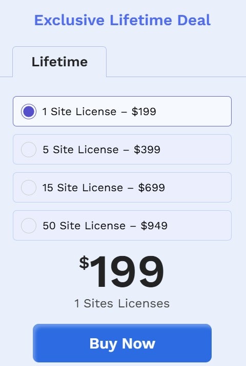 FluentAffiliate Lifetime Deal: Wordpress Affiliate Management Tool 3 FluentAffiliate official pricing
