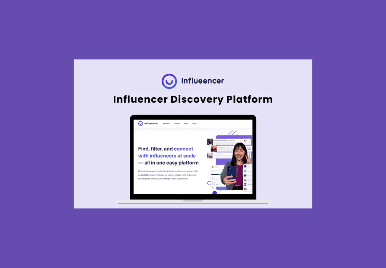 Influeencer Lifetime Deal: Real-Time Influencer Discovery & Outreach Tool 2 Influeencer lifetime deal on dealmirror