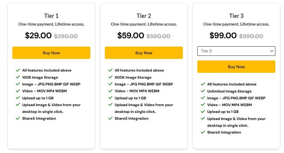 ShareMyImage Lifetime Deal: Image Uploader 3 Sharemymagic dealmirror price