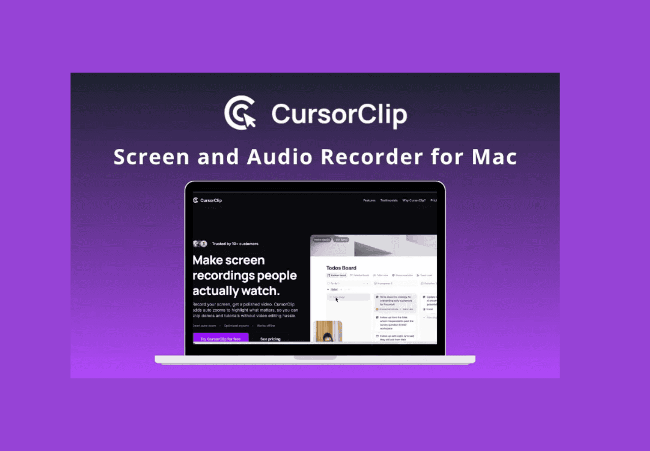 CursorClip Lifetime Deal: Screen Recorder App For Mac 2 CursorClip Lifetime Deal on Dealfuel