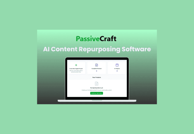 PassiveCraft Lifetime Deal on Dealfuel