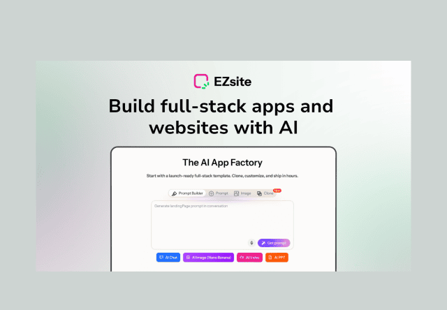 EZsite Lifetime Deal on Saaszilla