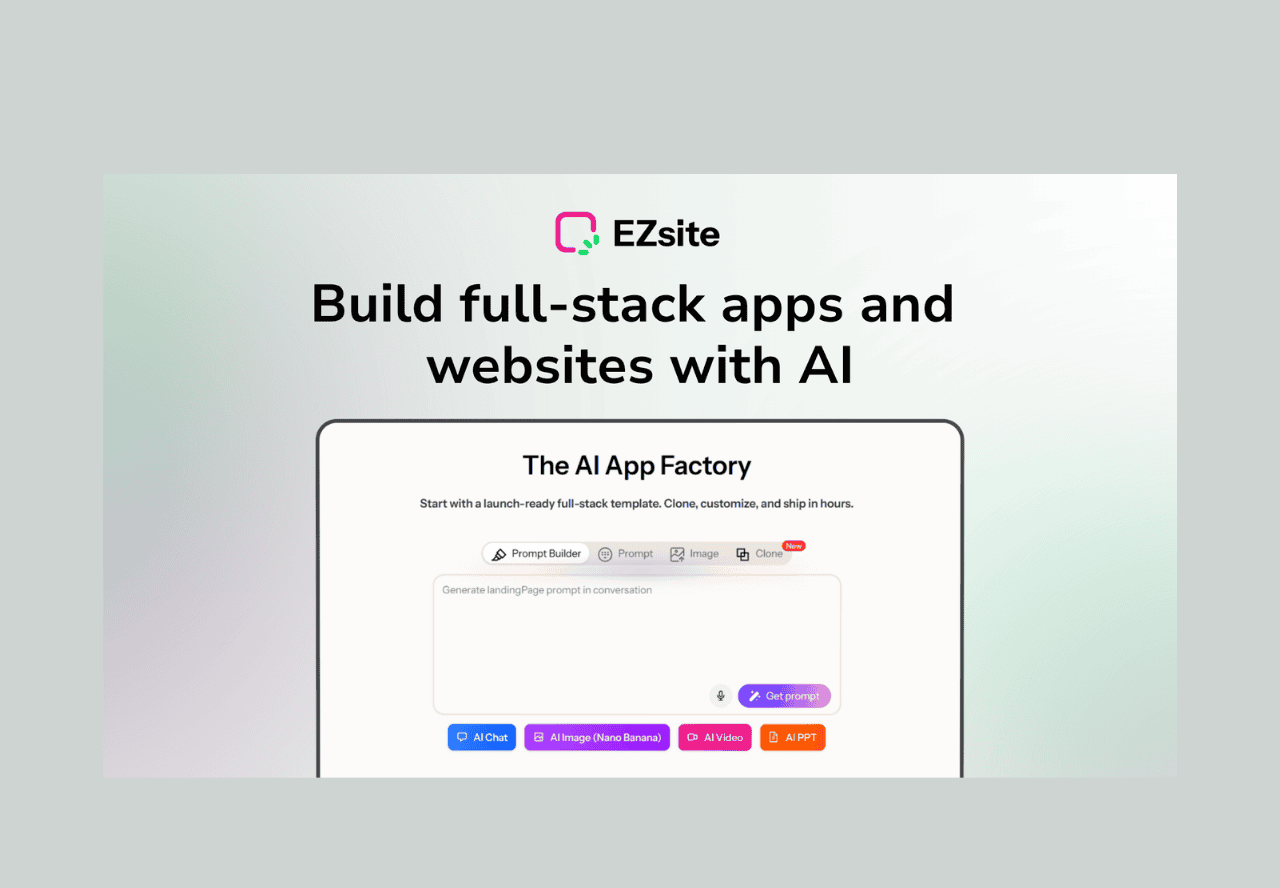 EZsite Lifetime Deal: Clone Any Website With AI 2 EZsite Lifetime Deal on Saaszilla