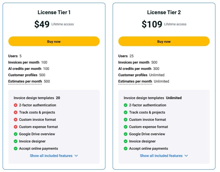 Fynlo Lifetime Deal: Smart Accounting Tool 3 Fynlo appsumo price