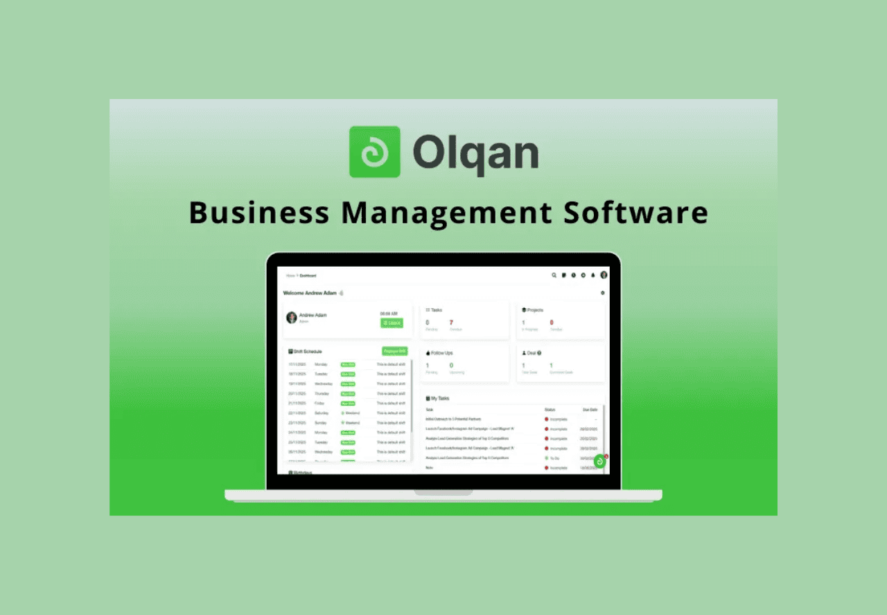 Olqan Lifetime Deal: All-in-one Business Management Tool 2 Olqan Lifetime Deal on Dealfuel