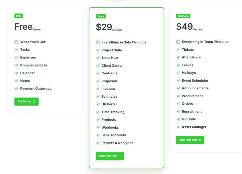 Olqan Lifetime Deal: All-in-one Business Management Tool 4 Olqan regular pricing