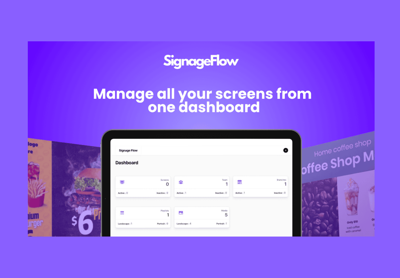 SignageFlow Lifetime Deal: Digital Signage Platform 2 SignageFlow Lifetime Deal on Saaszilla