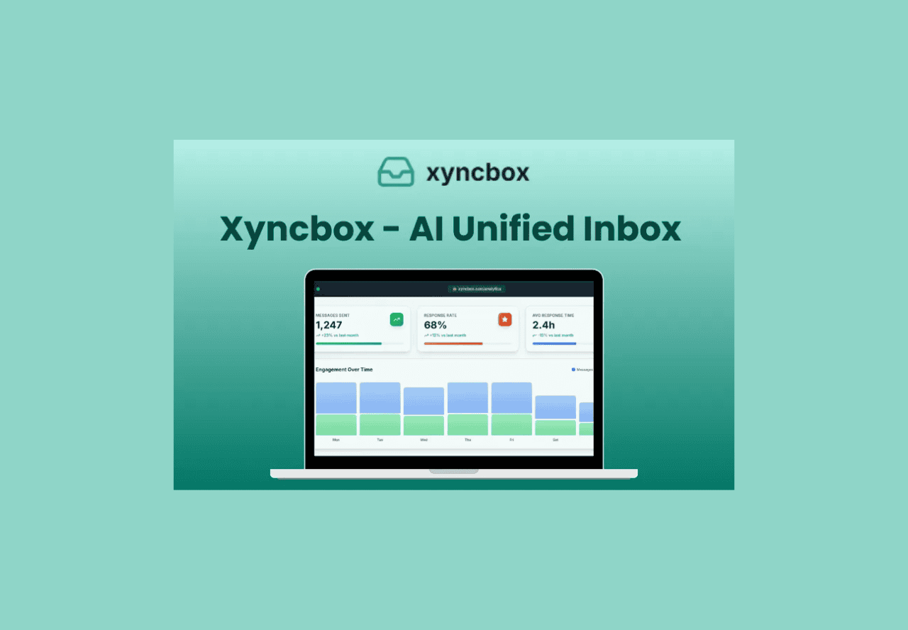 Xyncbox Lifetime Deal: AI Unified Inbox 2 Xyncbox Lifetime Deal on Dealfuel